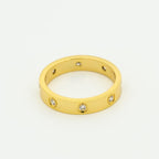 [⭐JeweliWhal]LOVE RING 3.6MM 8 DIAMONDS
