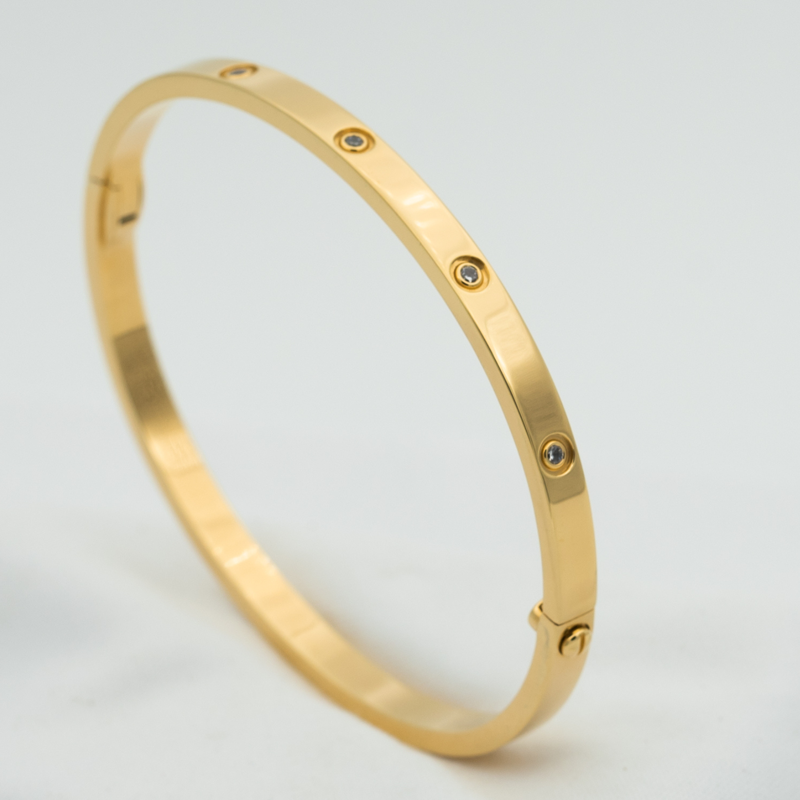 [⭐JeweliWhal]LOVE BRACELET 3.65MM 10 DIAMONDS