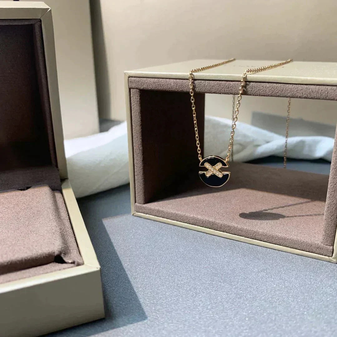 [⭐JeweliWhal]ジュー ドゥ ローズ ゴールド ダイヤモンド ネックレス