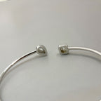 [⭐JeweliWhal]JONC FLEX MY TWIN TOI & MOI SILVER DIAMOND BRACELET