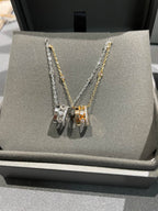 [⭐JeweliWhal]CHAIN MOVE ROMANE PEDAND NECKLACE