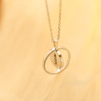 [⭐JeweliWhal]Demo MOVE MM SILVER DIAMOND NECKLACE