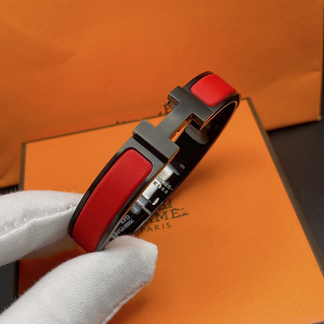 [⭐JeweliWhal]CLIC HM SO BLACK RED BRACELET