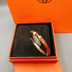 [⭐JeweliWhal]CLASSIC HM CLIC RED 8MM ENAMEL BRACELET