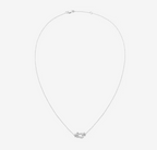 [⭐JeweliWhal]FORCE 10 DIAMOND SILVER NECKLACE MINI MODEL