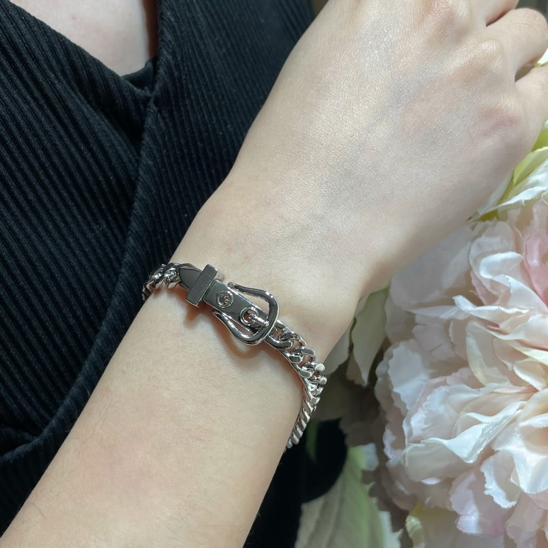 [⭐JeweliWhal jewelrys]سوار سلسلة HM