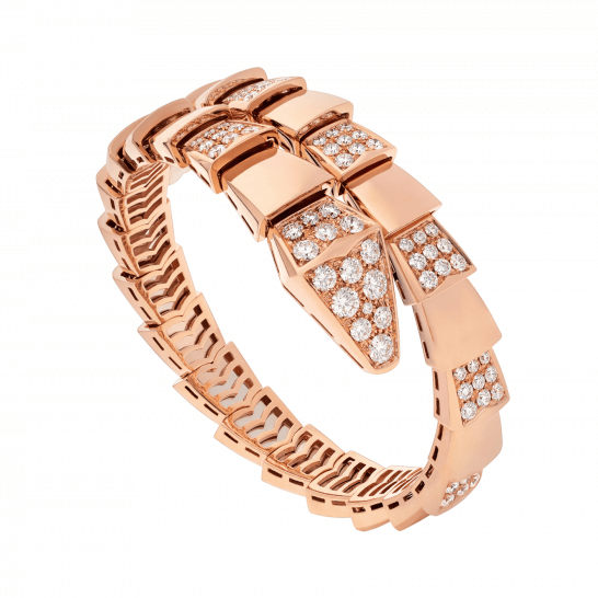 [⭐JeweliWhal]SERPENTI BRACELET PINK GOLD DIAMOND