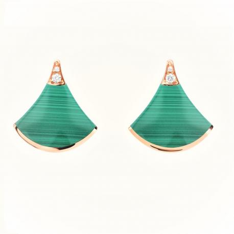 [⭐JeweliWhal]DIVAS DREAM EARRINGS PINK GOLD