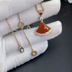 [⭐JeweliWhal]DREAM NECKLACE CARNELIAN DIAMOND