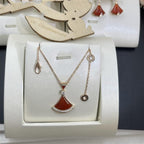 [⭐JeweliWhal]DREAM NECKLACE CARNELIAN DIAMOND