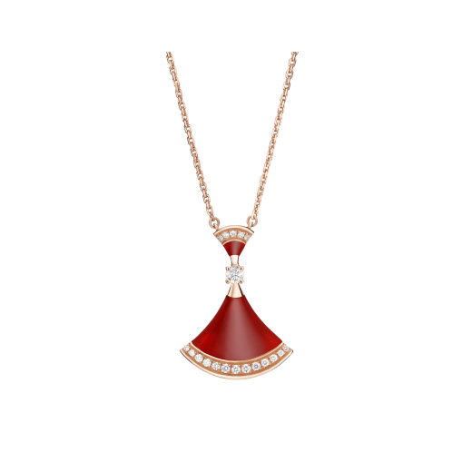 [⭐JeweliWhal]DREAM NECKLACE CARNELIAN DIAMOND