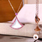 [⭐JeweliWhal]DREAM NECKLACE MOP DIAMOND PINK