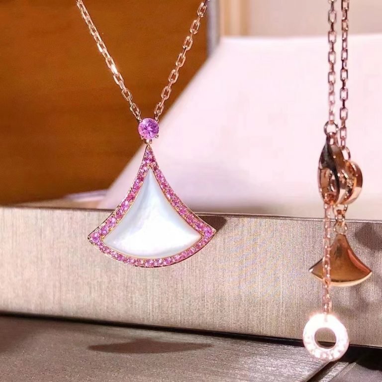 [⭐JeweliWhal]DREAM NECKLACE MOP DIAMOND PINK