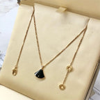 [⭐JeweliWhal]DREAM NECKLACE ONYX 1 DIAMOND