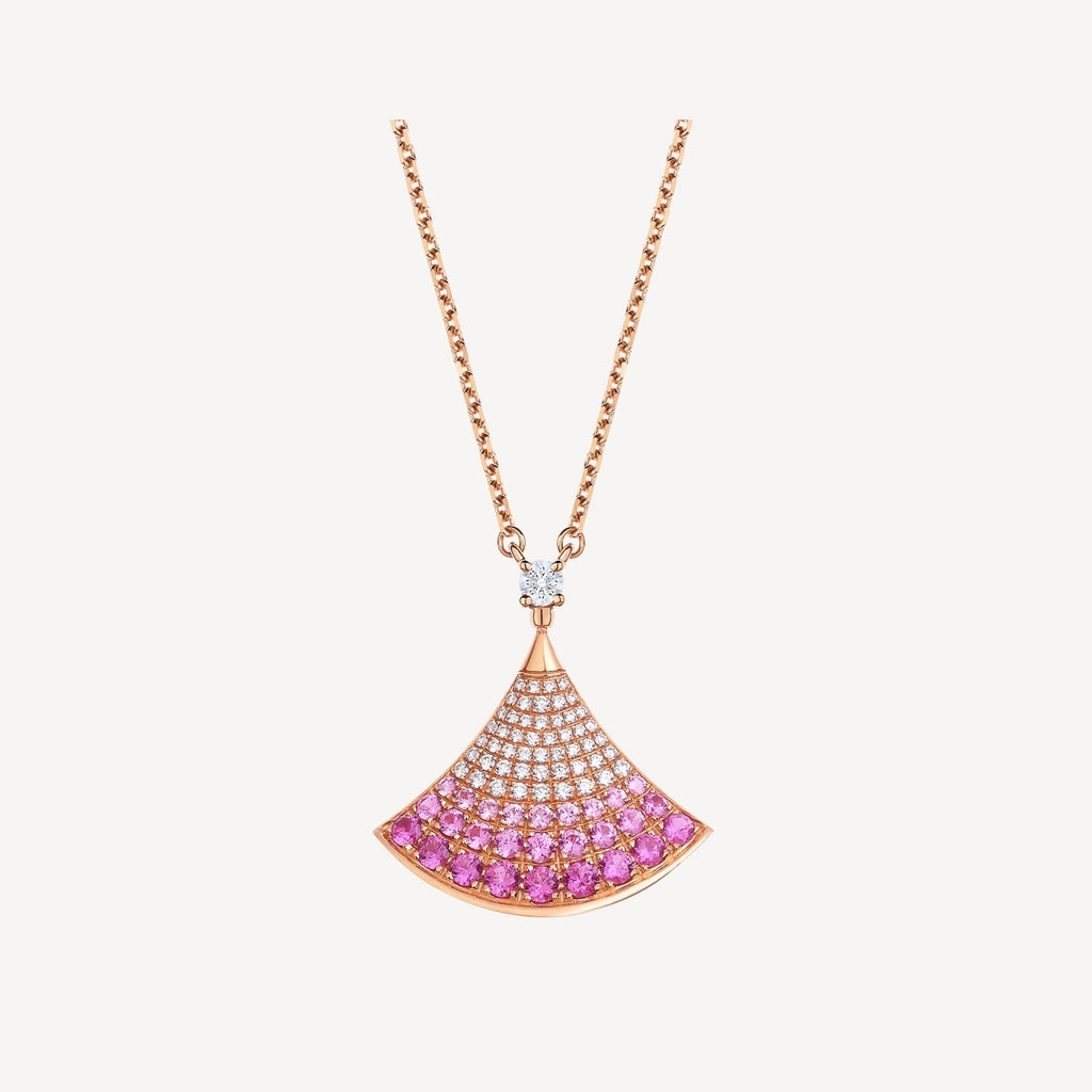 [⭐JeweliWhal]DREAM NECKLACE PINK GOLD PINK DIAMOND