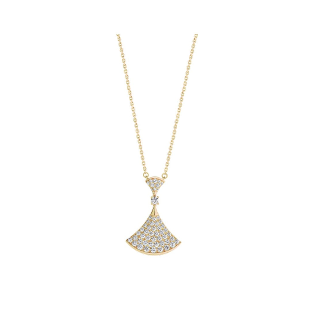 [⭐JeweliWhal]DREAM NECKLACE GOLD FULL DIAMOND