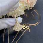 [⭐JeweliWhal]DREAM NECKLACE GOLD FULL DIAMOND