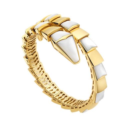 [⭐JeweliWhal]SERPENTI BRACELET MOP GOLD