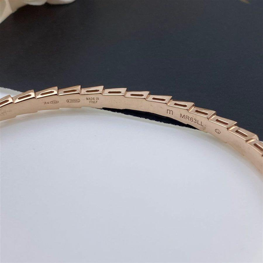 [⭐JeweliWhal]SERPENTI BRACELET PINK GOLD MOP DIAMOND