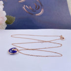 [⭐JeweliWhal]AMULETTE ROSE GOLD AGATE NECKLACE