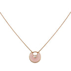 [⭐JeweliWhal]AMULETTE ROSE GOLD PINK MOP NECKLACE