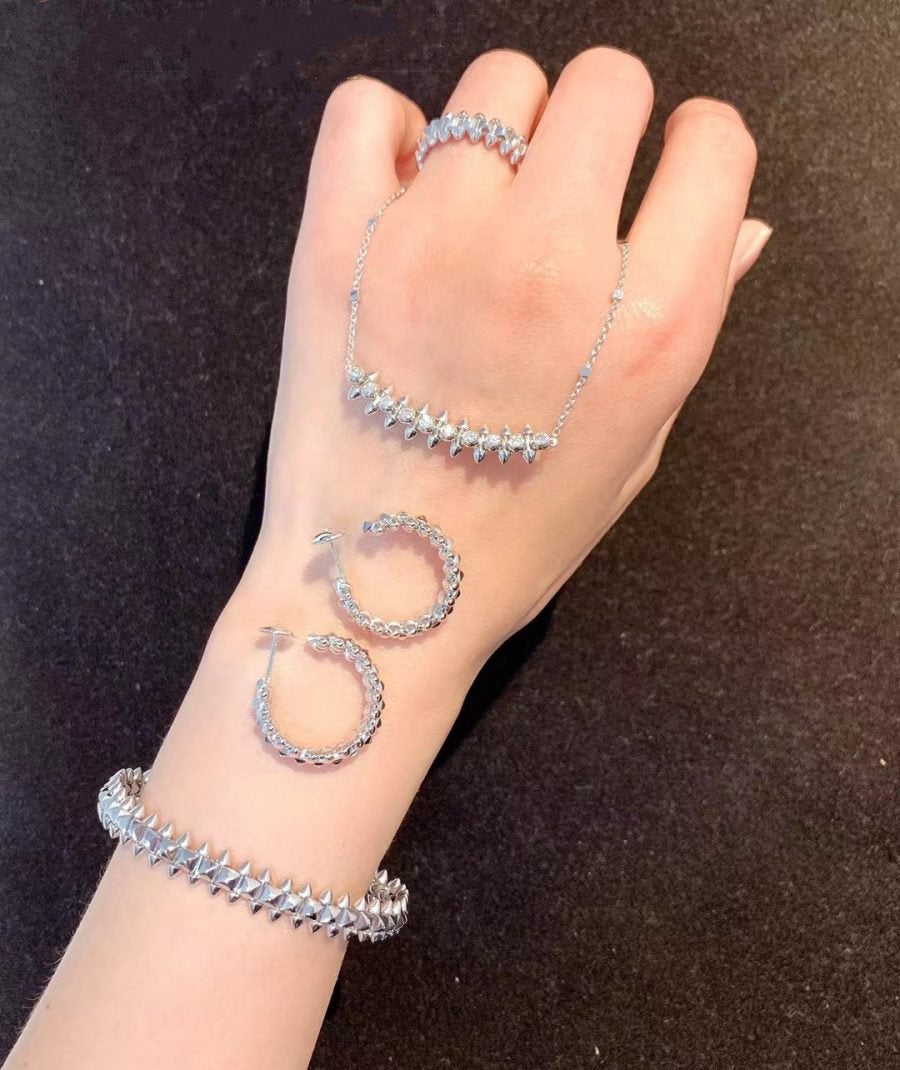 [⭐JeweliWhal]CLASH SILVER BRACELET