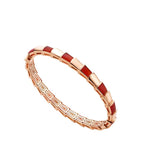 [⭐JeweliWhal]SERPENTI BRACELET PINK GOLD RUBELLITE