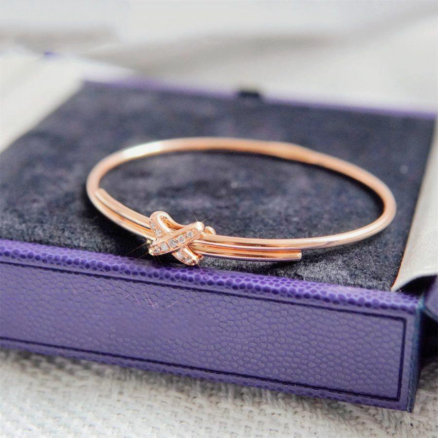 [⭐JeweliWhal]JEUX DE BRACELET PINK GOLD DIAMONDS