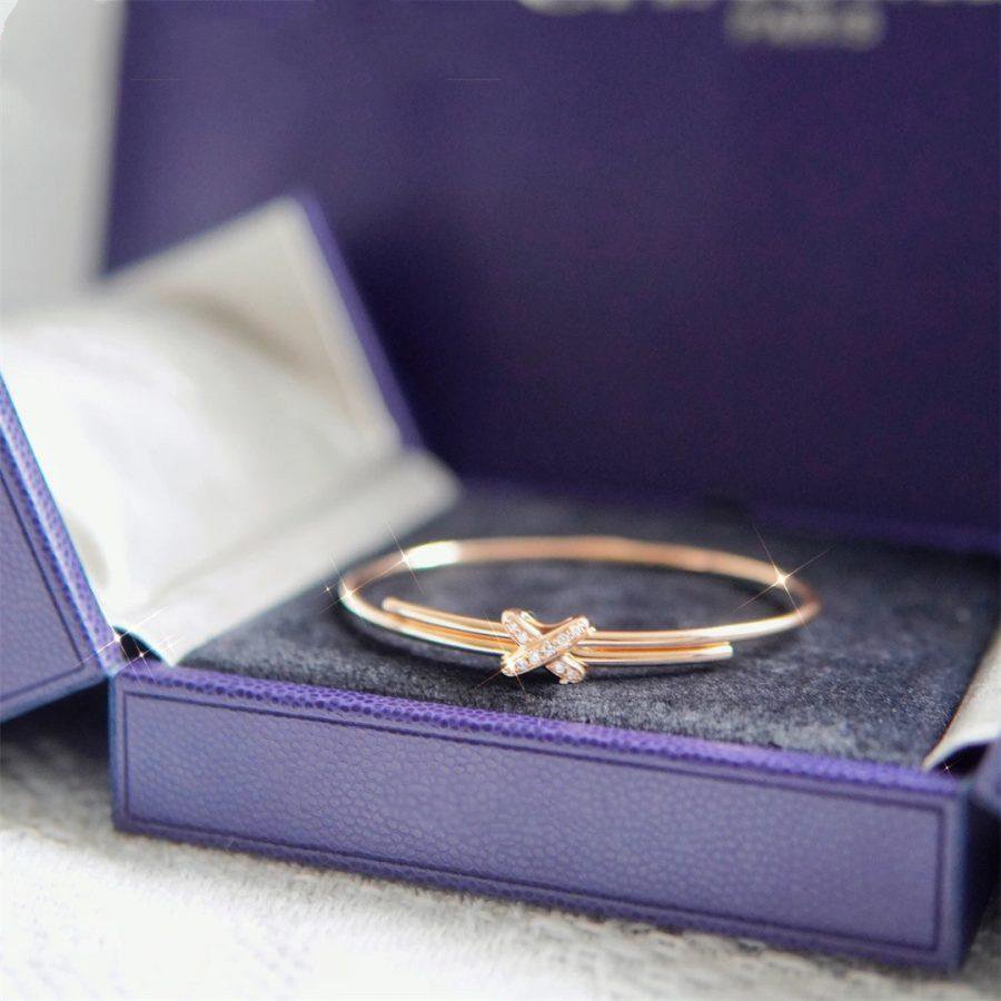 [⭐JeweliWhal]JEUX DE BRACELET PINK GOLD DIAMONDS