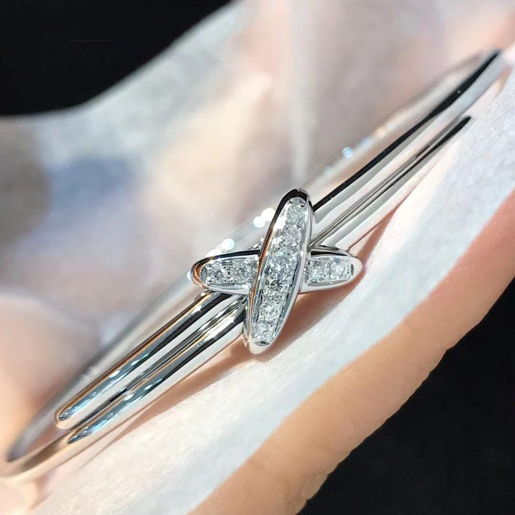 [⭐JeweliWhal]JEUX DE BRACELET SILVER DIAMONDS