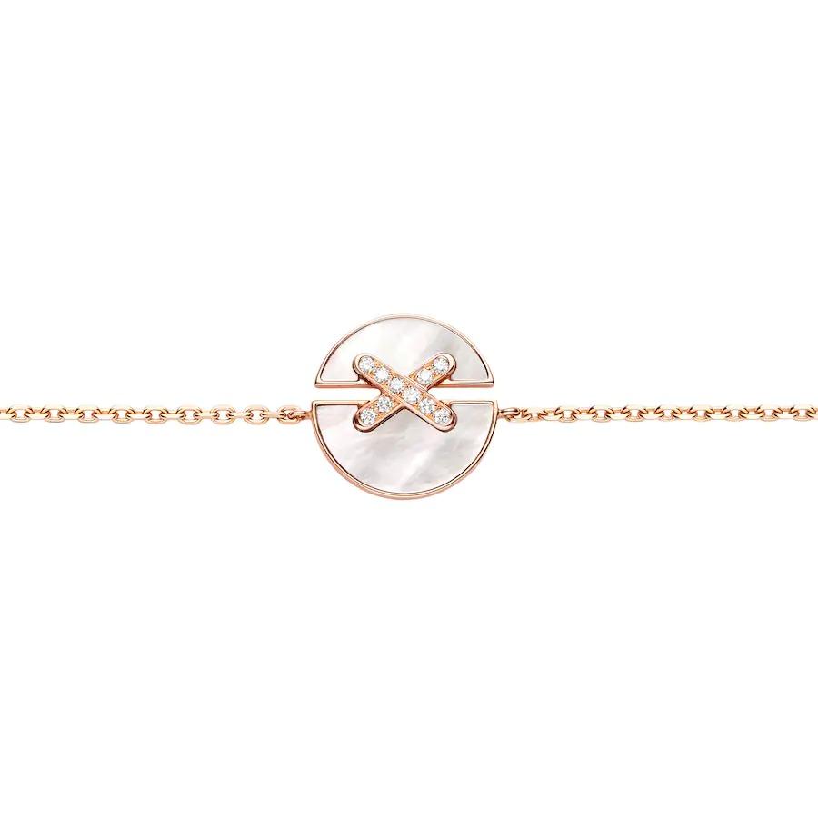 [⭐JeweliWhal]JEUX DE BRACELET MOP PINK GOLD DIAMONDS