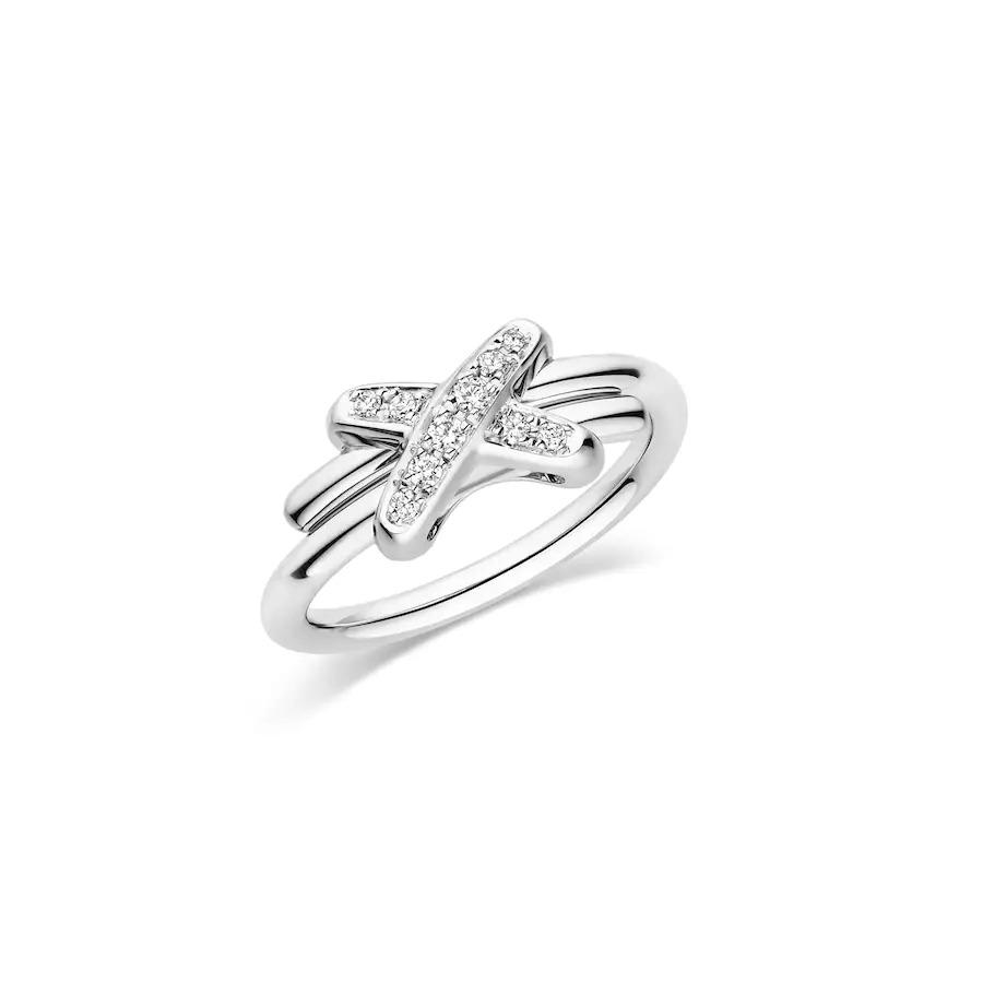 [⭐JeweliWhal]JEUX DE SILVER DIAMOND RING