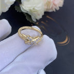 [⭐JeweliWhal]JEUX DE GOLD DIAMOND RING