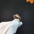 [⭐JeweliWhal]LIENS RING PINK GOLD DIAMOND