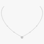 [⭐JeweliWhal]Diamond Necklace 0,20ct Brilliant Shape Joy