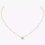 [⭐JeweliWhal]Diamond Necklace 0,20ct Brilliant Shape Joy