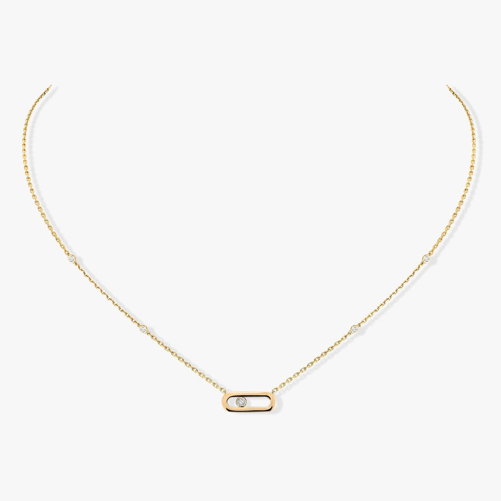 [⭐JeweliWhal]MOVE UNO DIAMOND NECKLACE