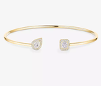 [⭐JeweliWhal] M Delicate Double-Diamond Bracelet