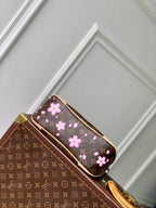 BOULOGNE CHERRY BLOSSOM 29 IN SAKURA BROWN MONOGRAM COATED CANVAS