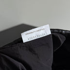 SMALL DUSTBAG 21 IN BLACK LAMBSKIN