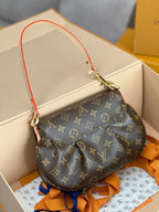 LV 25S サンセット 27インチ ブラウンモノグラムカーフスキン ゴールド金具