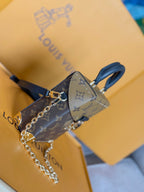 LV 25S カメラボックスバッグ 18インチ ブラウン モノグラム カーフスキン ゴールド金具