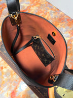 LV 25S ローキー オールインワン BB 18インチ ブラック カーフスキン ゴールドハードウェア