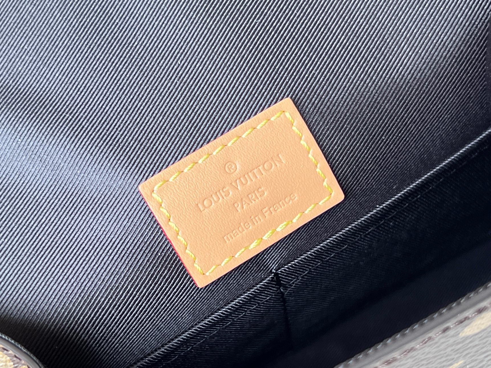 LV 25S ケリー 28 ブラウン モノグラム コーティングキャンバス レザートリム