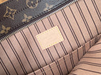 LV 25S MEZZO BAG 43 IN BROWN MONOGRAM CANVAS AND CALFSKIN GOLD HARDWARE