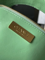 CC MEDIUM 36 SHOPPING BAG IN GREEN MINT CALFSKIN