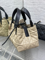 ALWAYS MINI 23 BAG IN IVORY TAN MACROCANNAGE CALFSKIN