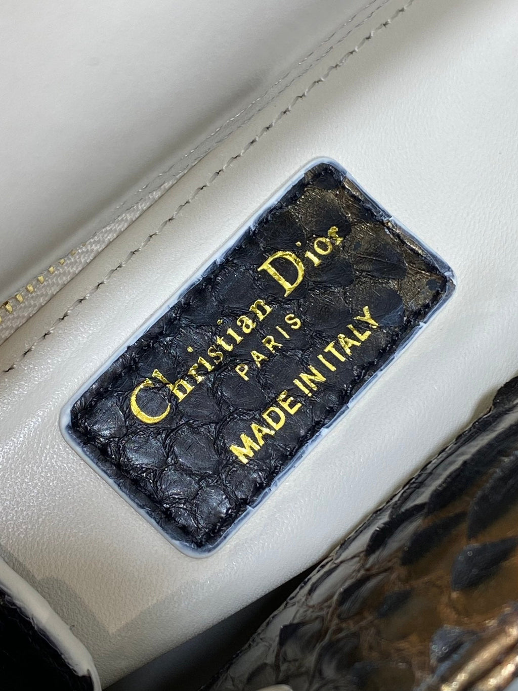 ミニ 17 レディーバッグ（ブラック、ミックスコーヒーブラウン、スネークスキン柄、ラムスキン）