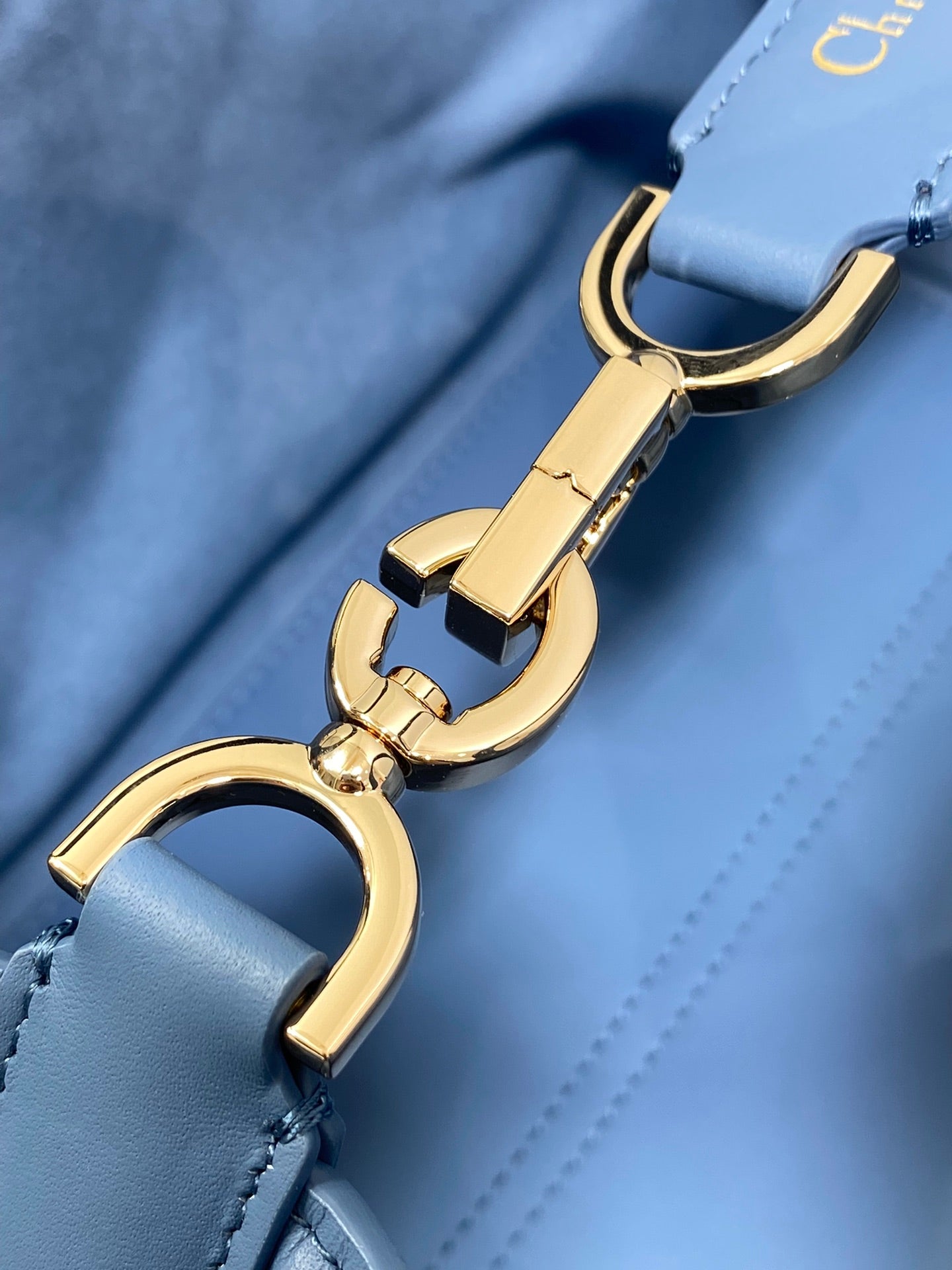 ALWAYS MINI 23 BAG IN AZURE BLUE MACROCANNAGE CALFSKIN