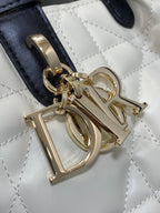 オールウェイズ ミニ 28 バッグ（ホワイトミックスブラック マクロカナージュカーフスキン）